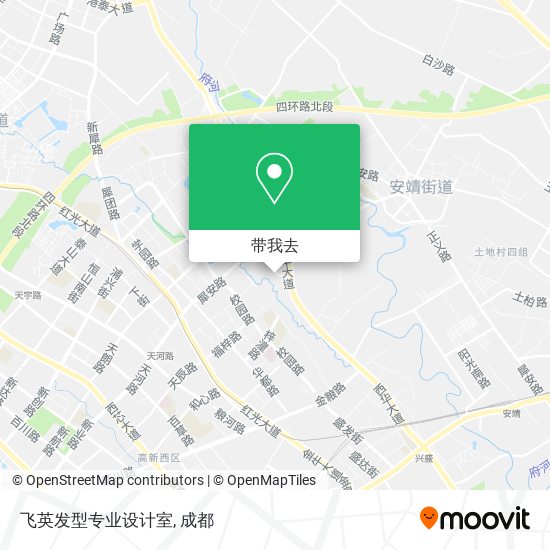 飞英发型专业设计室地图