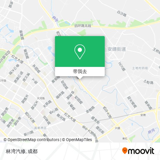 林湾汽修地图