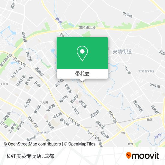 长虹美菱专卖店地图