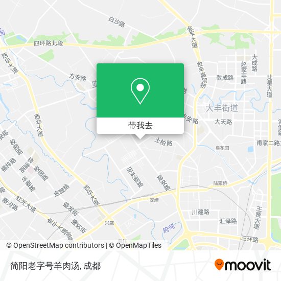 简阳老字号羊肉汤地图