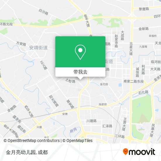 金月亮幼儿园地图
