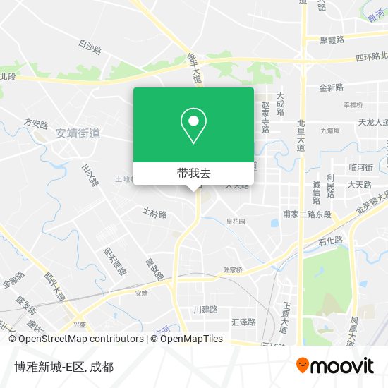 博雅新城-E区地图