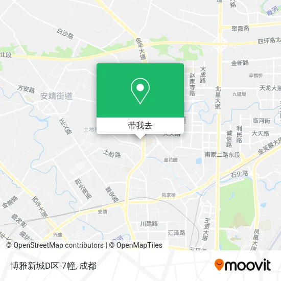 博雅新城D区-7幢地图