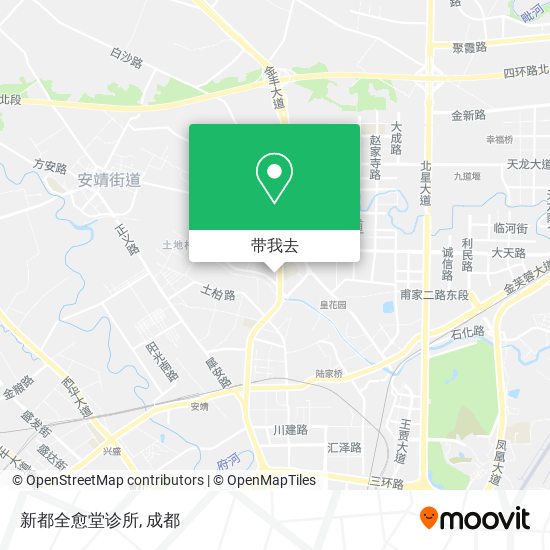 新都全愈堂诊所地图