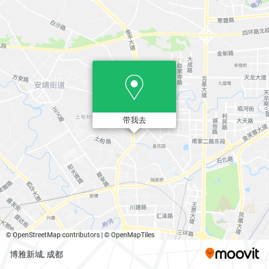 博雅新城地图