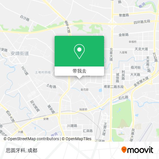 思圆牙科地图