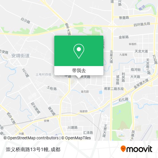 崇义桥南路13号1幢地图