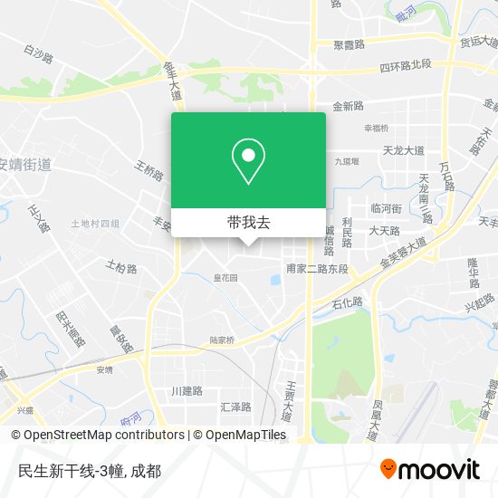 民生新干线-3幢地图