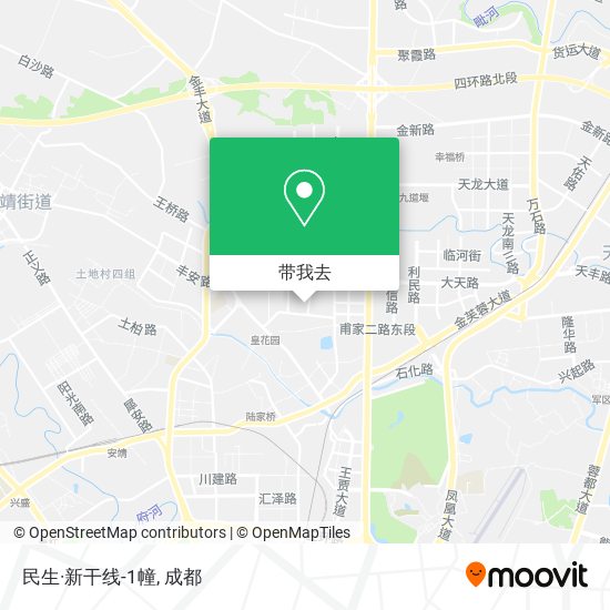 民生·新干线-1幢地图