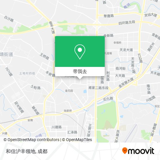 和信沪丰领地地图
