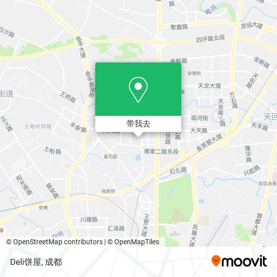 Deli饼屋地图