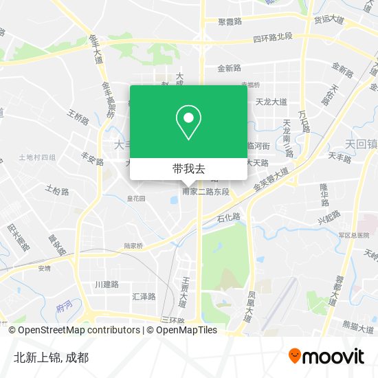北新上锦地图