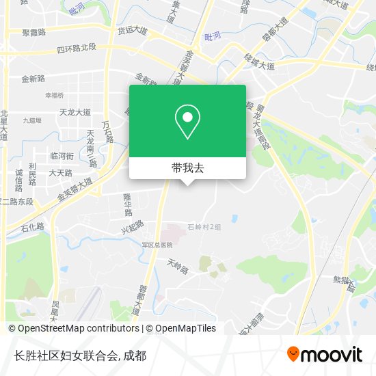 长胜社区妇女联合会地图