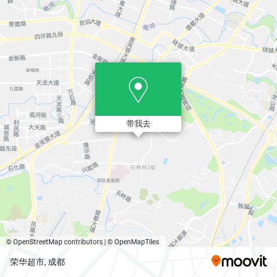 荣华超市地图