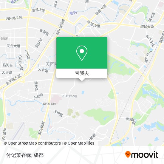 付记菜香缘地图