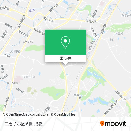 二台子小区-6幢地图