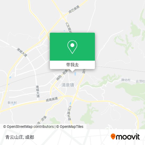 青云山庄地图