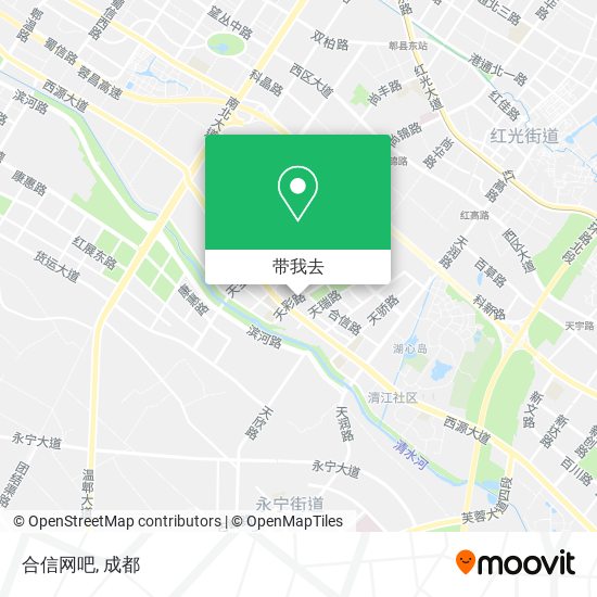 合信网吧地图