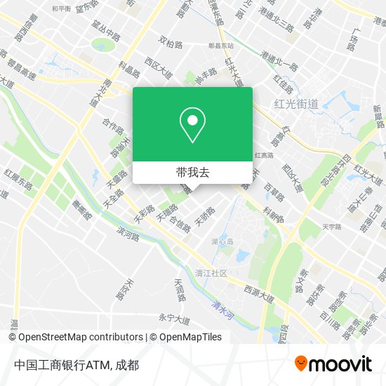 中国工商银行ATM地图