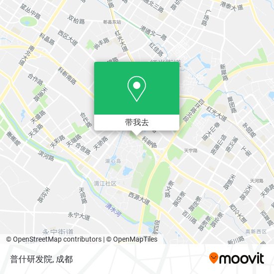 普什研发院地图