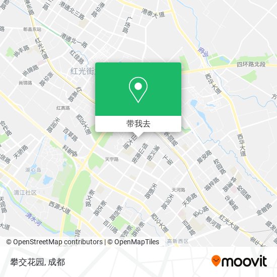 攀交花园地图
