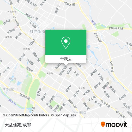 天益佳苑地图