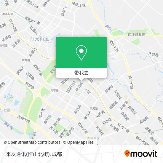 来友通讯(恒山北街)地图