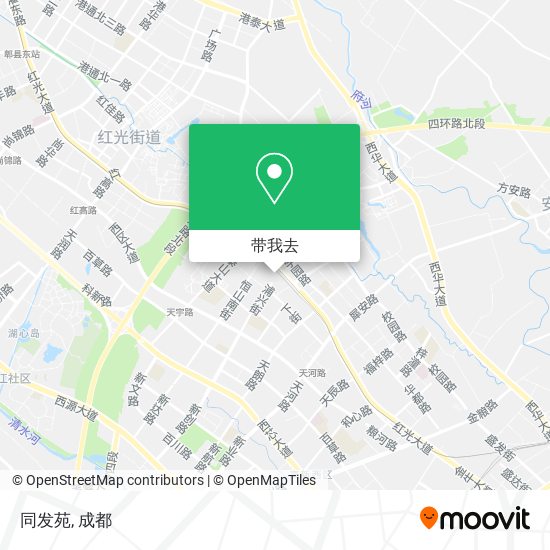 同发苑地图
