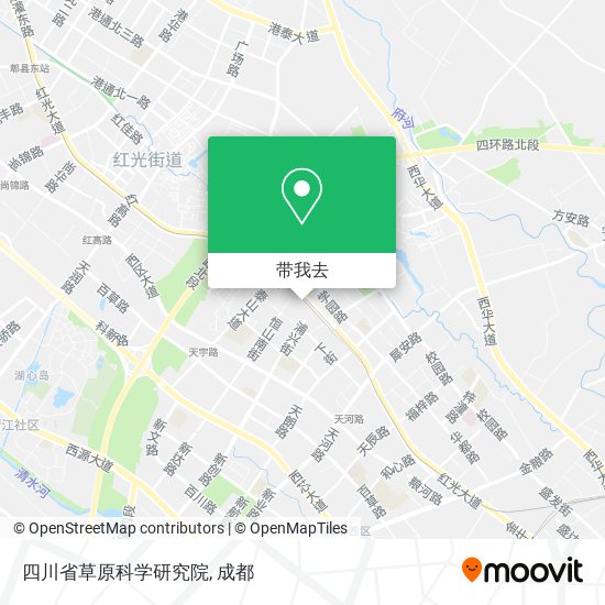 四川省草原科学研究院地图