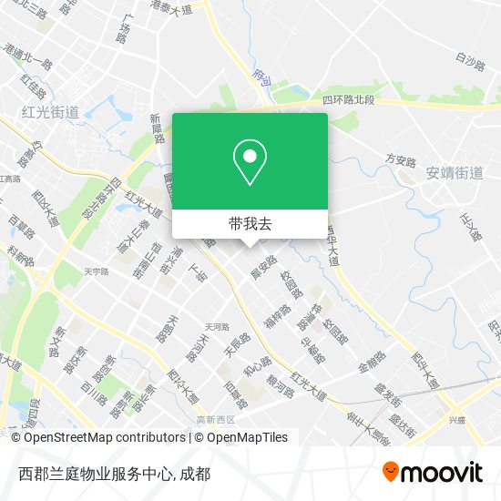 西郡兰庭物业服务中心地图