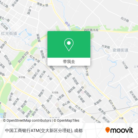 中国工商银行ATM(交大新区分理处)地图