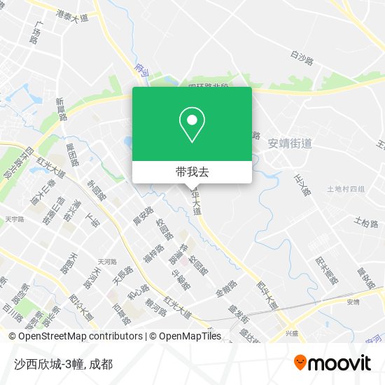 沙西欣城-3幢地图
