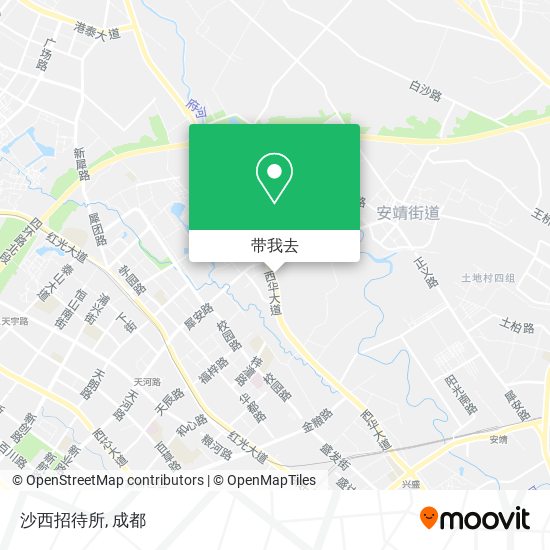 沙西招待所地图