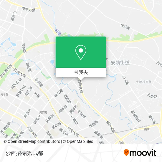 沙西招待所地图