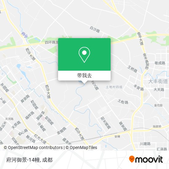 府河御景-14幢地图