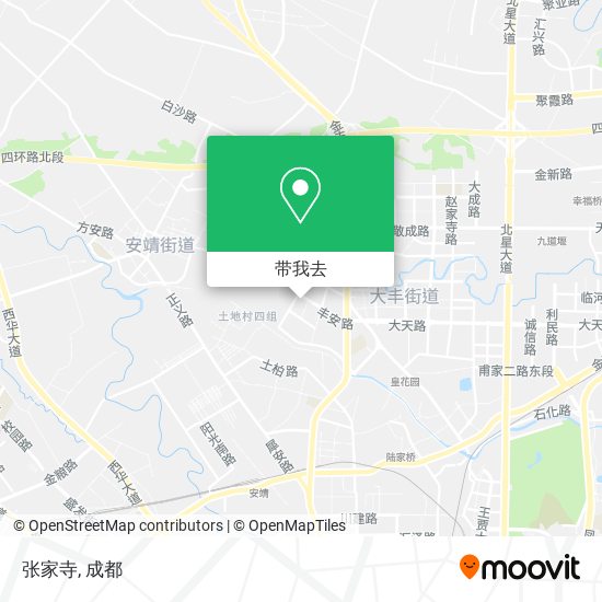 张家寺地图