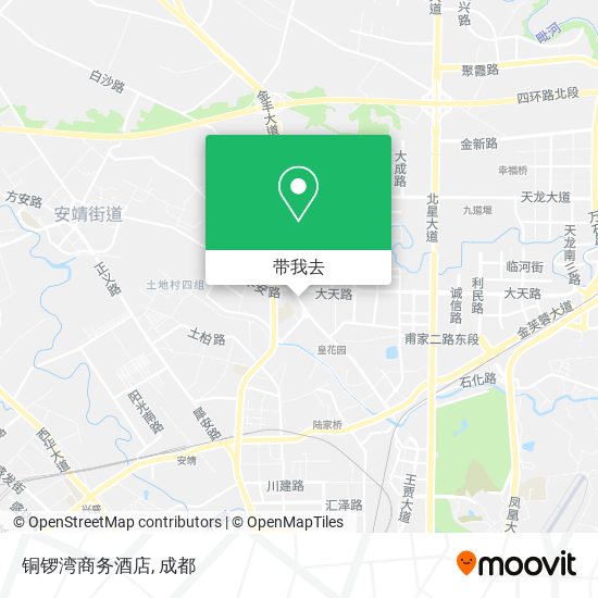 铜锣湾商务酒店地图