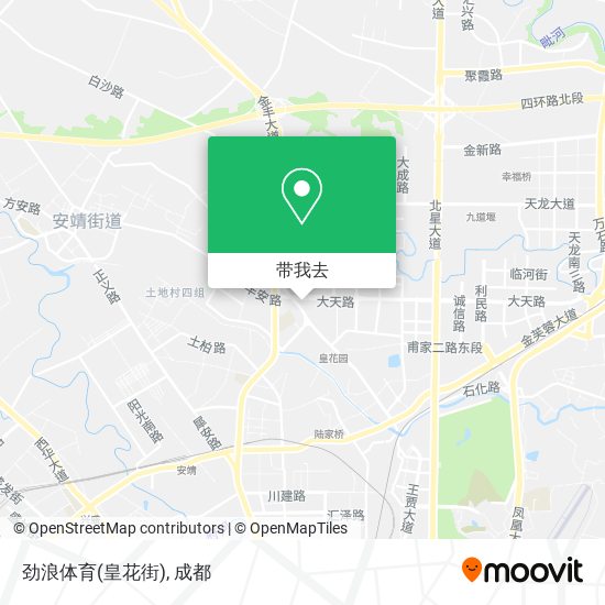 劲浪体育(皇花街)地图