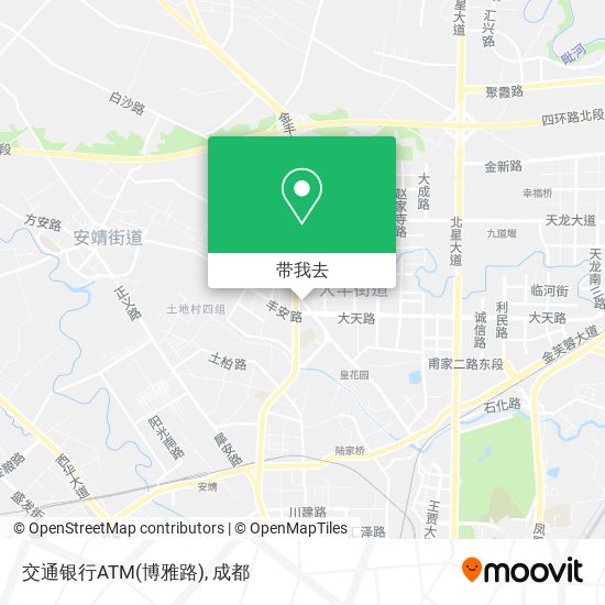 交通银行ATM(博雅路)地图