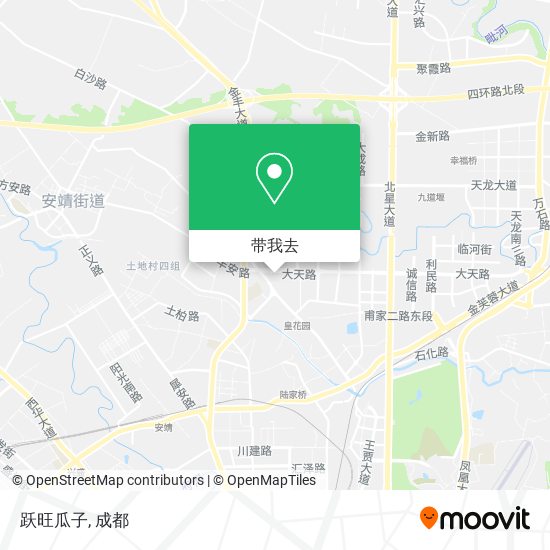 跃旺瓜子地图