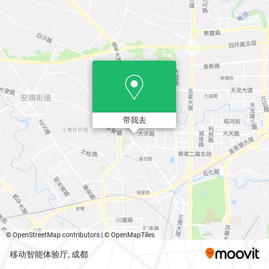 移动智能体验厅地图