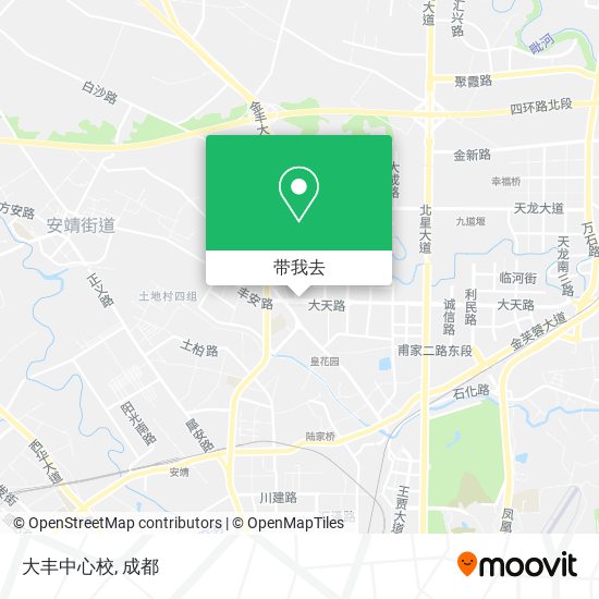 大丰中心校地图