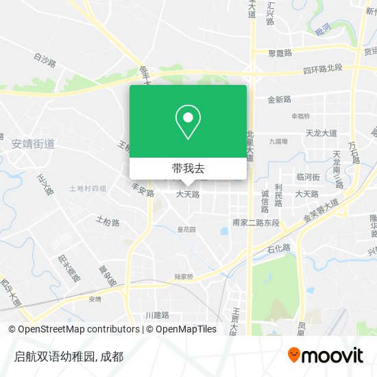启航双语幼稚园地图