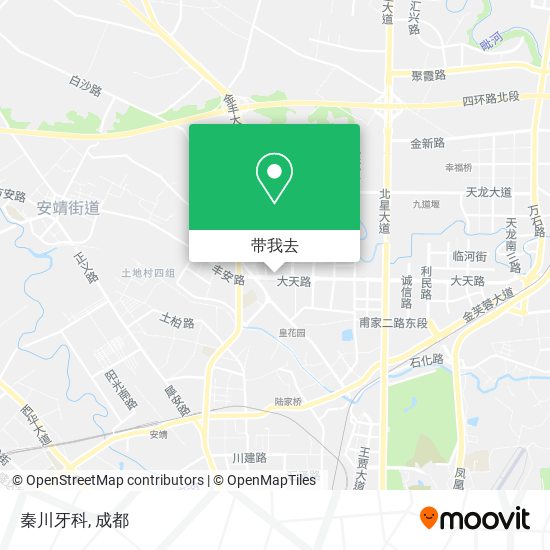 秦川牙科地图