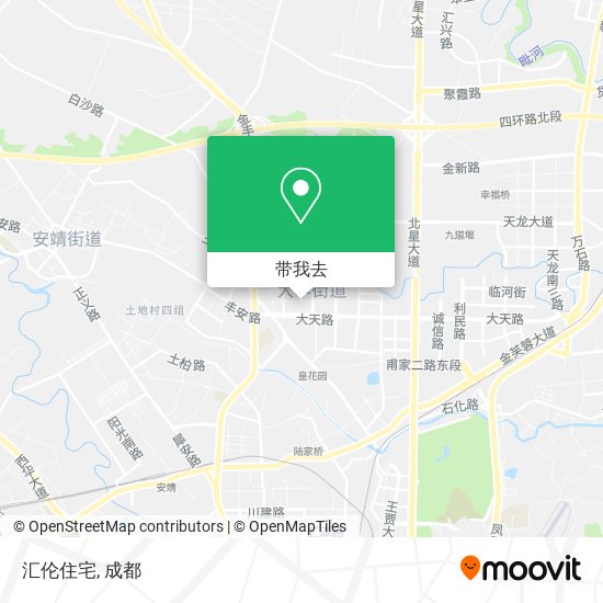 汇伦住宅地图