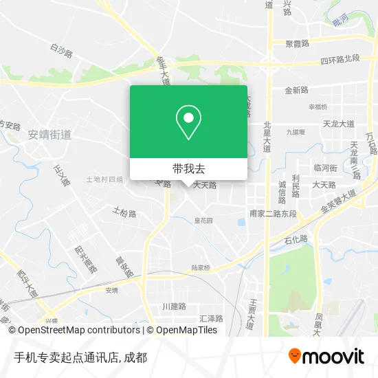 手机专卖起点通讯店地图