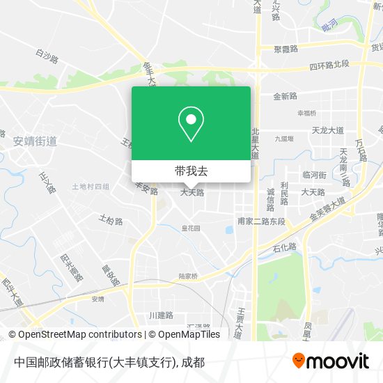 中国邮政储蓄银行(大丰镇支行)地图