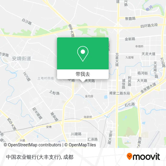 中国农业银行(大丰支行)地图