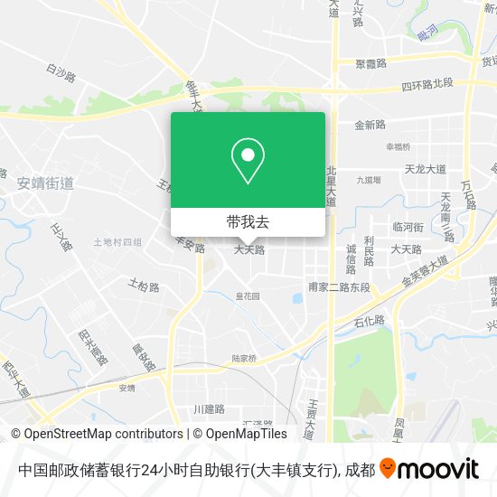 中国邮政储蓄银行24小时自助银行(大丰镇支行)地图
