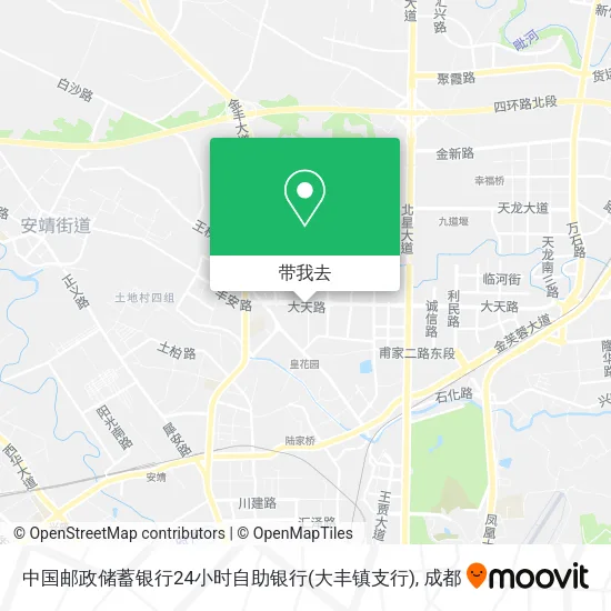 中国邮政储蓄银行24小时自助银行(大丰镇支行)地图